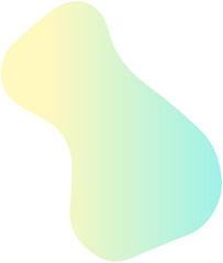 Pastel Rainbow Blob
