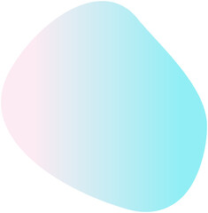 Pastel Rainbow Blob
