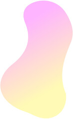 Pastel Rainbow Blob
