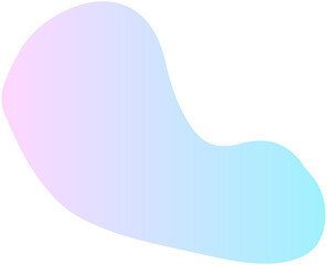Pastel Gradient Blob
