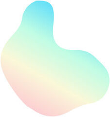 Pastel Gradient Blob
