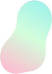Pastel Gradient Blob
