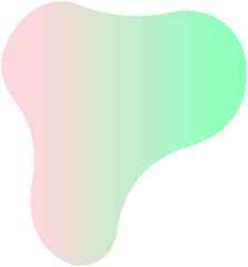 Pastel Gradient Blob
