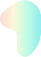 Pastel Gradient Blob
