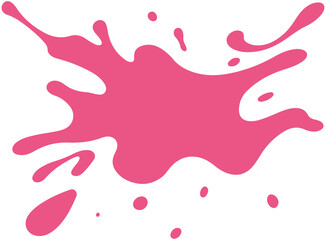 Pink Paint Splash
