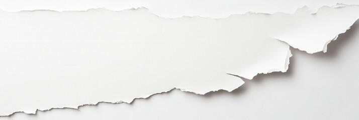 Naklejka premium Ripped white paper (1)