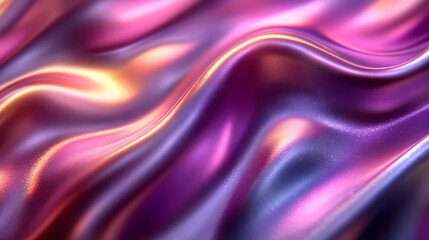 Obraz premium Abstract flowing fabric with vibrant colors creating a smooth, dynamic visual texture