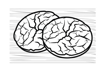 Dried Fruit Slices, Cracked Texture, Dehydrated Snacks, Healthy Eating