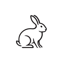 vector illustration of a bunny