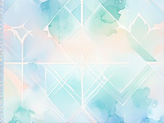 abstract background with geometric shapes