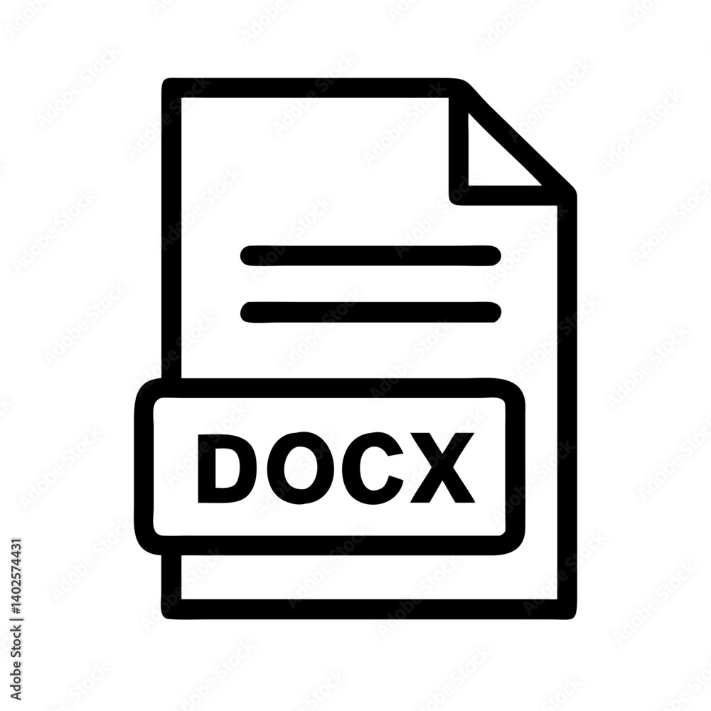 Aufkleber modern file icon in flat style, featuring no background for flexible use in presentations or infogra