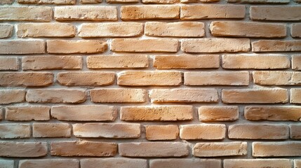 Fototapeta premium Textured Brick Wall with Intricate Pattern Evoking Strength and Stability