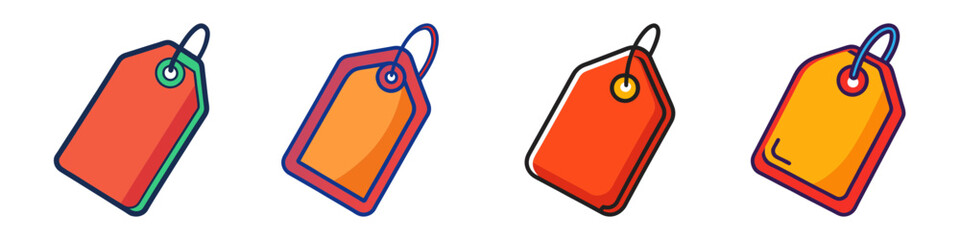 Collection of Colorful Speech Bubbles for Communication and Dialogue