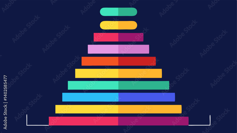 Poster stacked area chart an area chart that visually represents the cumulative gene expression levels acro
