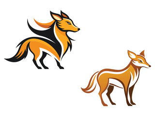  fox vector illustration