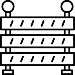 Barrier Icon Vector Element