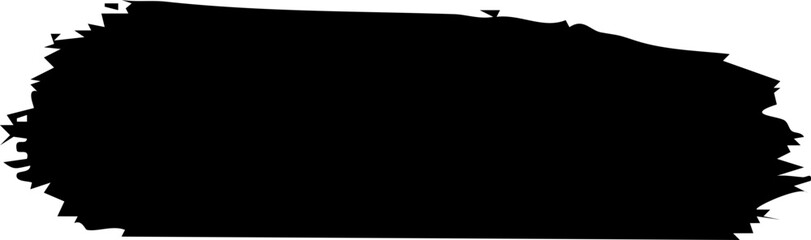 Obraz premium Grunge Ink Brush Strokes and Splatter Vector