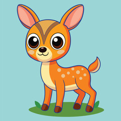 Adorable Fawn in the Meadow