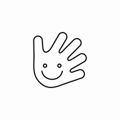 wave motion icon sign vector