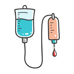 iv drip icon, iv drip vector illustration-simple illustration of iv drip, perfect for iv drip logos and icons