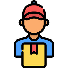 Delivery Boy Icon