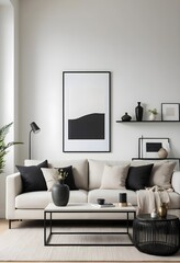 Modern Minimalist Living Room Interior Design