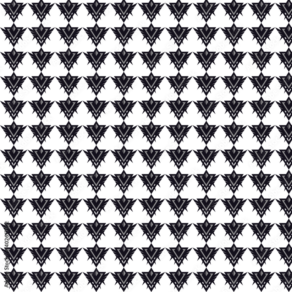 Poster dark angles patterns design