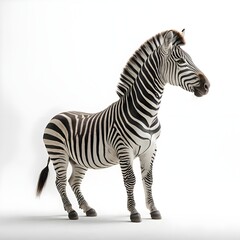 Obraz premium Zebra in Studio