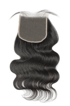 free part wavy human hair lace closure
