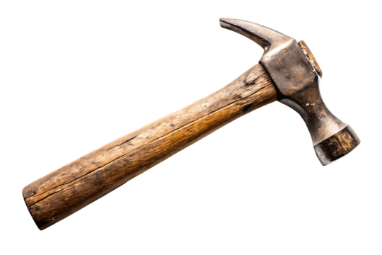 old rusty hammer - Powered by Adobe