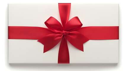Gift Box Ribbon Wrapped