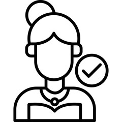 Auctioneer Icon Vector Element