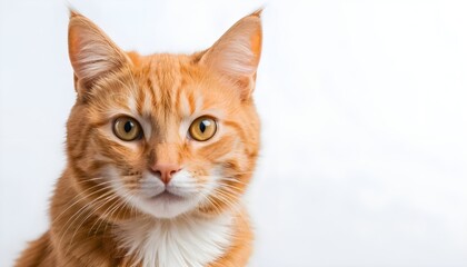 Fototapeta premium Portrait of a ginger cat