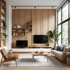 Modern Minimalist Living Room Interior Design