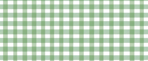 Sage Green Gingham Check Pattern Seamless Texture