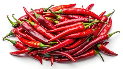 Red Chili Peppers Bokeh Photography: Spicy Food & Culinary Images