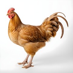 Fototapeta premium Golden Rooster Profile