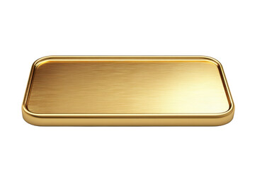 Premium gold tray decorative metal serving tray for jewelry and home decor luxury item