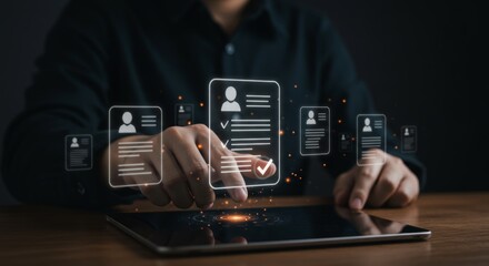Digital Recruitment: Selecting the Candidate