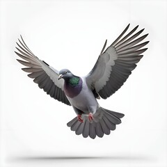 Pigeon in Flight