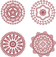 Elegant Creative Mandala vector