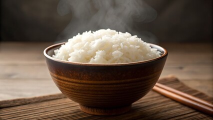 Bowl of Cooked Rice. 