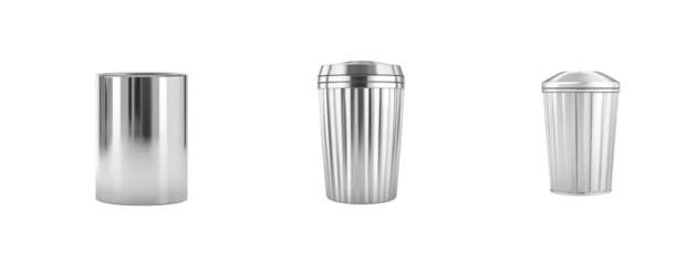 Modern stainless steel thermos trio showcasing elegant design and versatile functionality