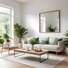 Modern Scandinavian Living Room Interior Design