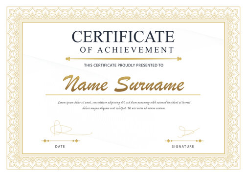 certificate of completion template vector file.