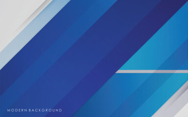 Modern abstract blue and white gradation color background