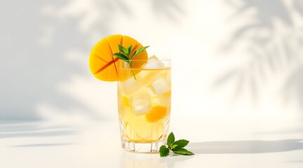 Refreshing Mango Iced Tea Sun-Kissed Summer Drink Recipe