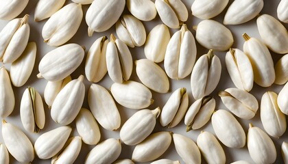 White Seeds Background