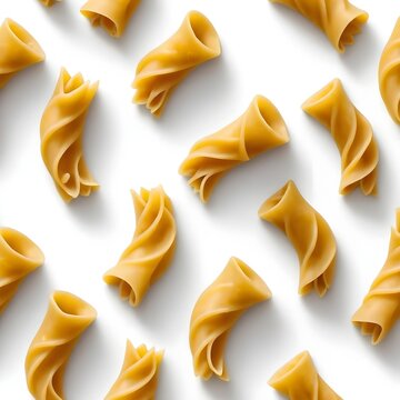 Scattered Uncooked Pasta -  Gomiti