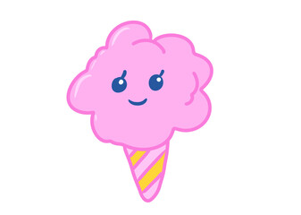 Pink Cotton Candy sweet cute